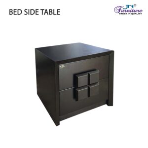 Amoura Bed Side Table HDMR Walnut - JN Furniture bedside table in Jaigaon
