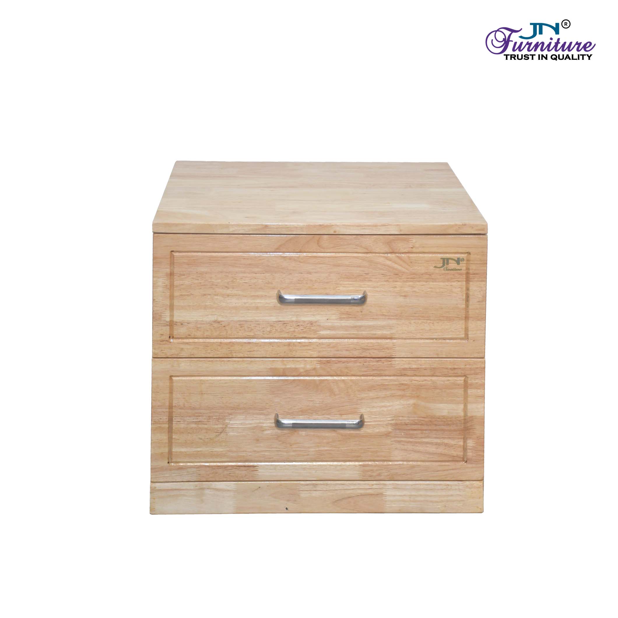 BST2 Harmony Bed Side Table Rubberwood Natural - JN Furniture bedside table in Jaigaon