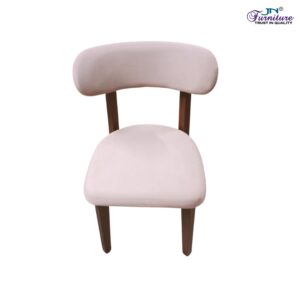 Aural Dining Chair Rubberwood with Seat & Back Cushion Walnut