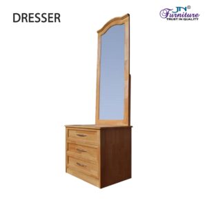 Elenor Dressing Mirror Rubberwood Natural