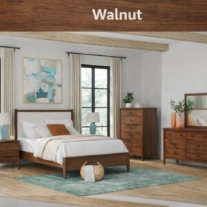 JN Elegance Rubberwood Bedroom Set