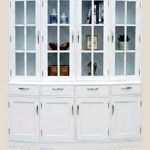 JN Corner Net Showcase MDF 4/2 Door Part – JN-SC-015